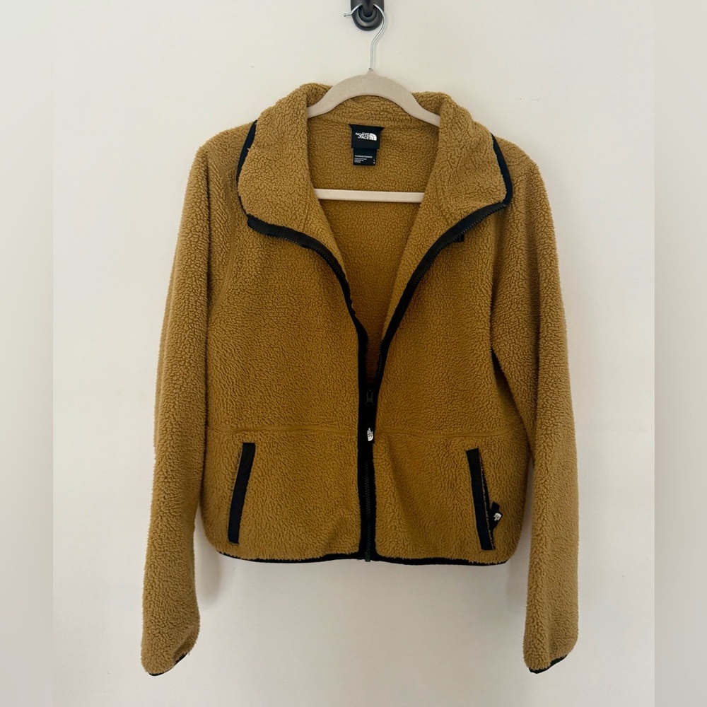 North Face | Women's Mustard Teddy Fleece Jacket